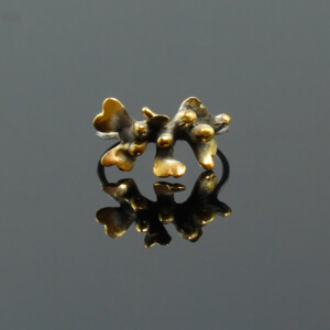 Blättchenring, 935 Silber, teilvergoldet und -geschwärzt, 195 € Blättchenring, 935 Silber, teilvergoldet und -geschwärzt